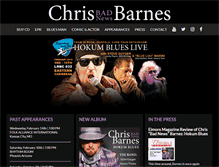 Tablet Screenshot of chrisbarnesnyc.com
